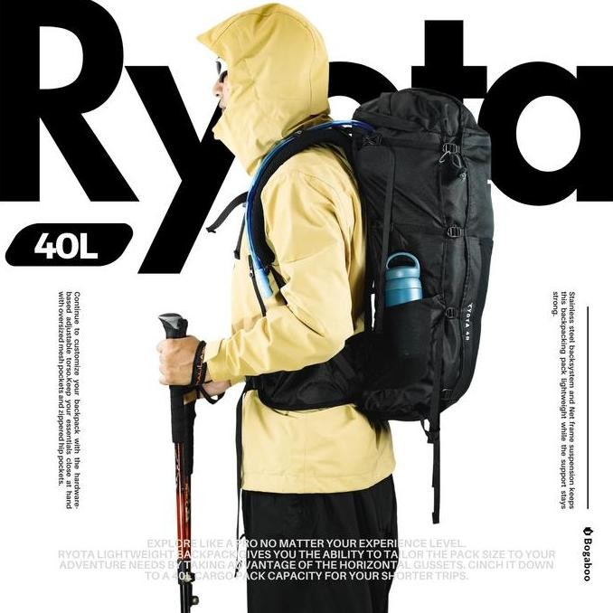 Sale Bogaboo Ryota Tas Gunung Carrier Ultralight 40 L -  Tas Backpack Bogaboo Seri Ryota 40 L -  Tas