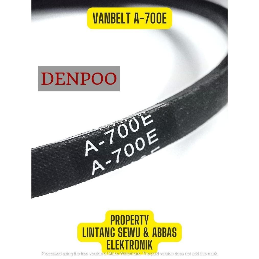 HJK VANBELT MESIN CUCI  DENPOO A-700E VBELT V-BELT JIHUA A700 A 700 E FANBELT 700