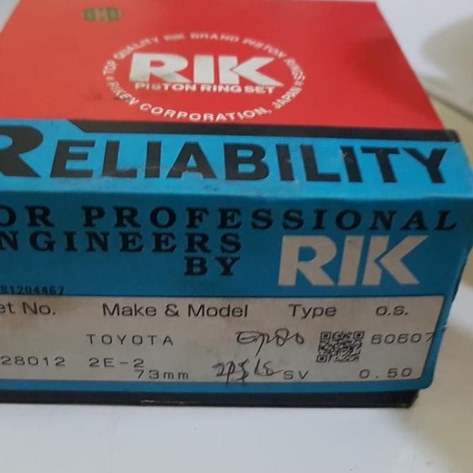 Ring Seher Starlet Ep80 Oversized 0.50 Rik Japan Good