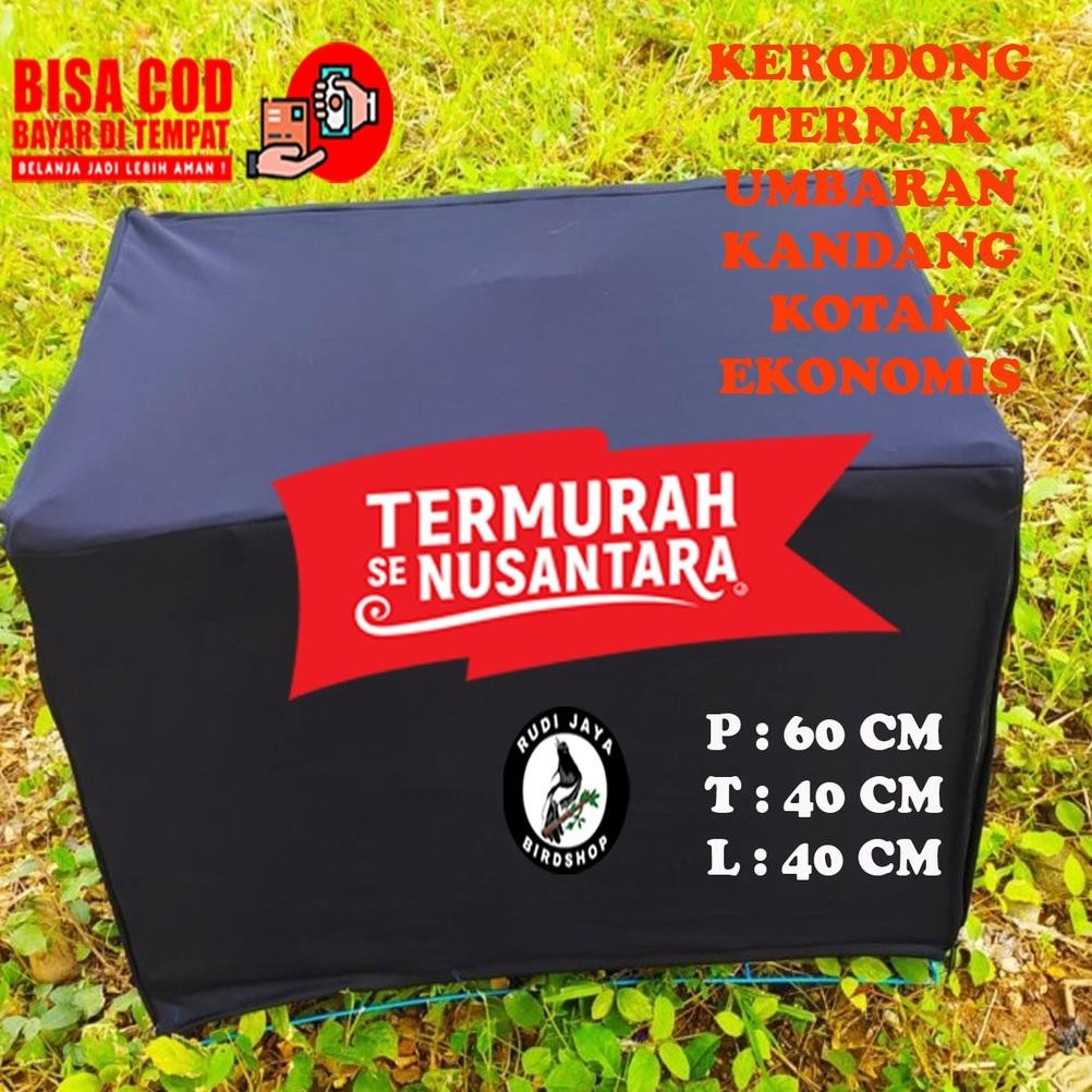 Dg-78 Dw-45 Kerodong Krodong Kotak Umbaran Kandang Lovebird 40X60X60 Ekonomis Murah Sangkar Kandang 