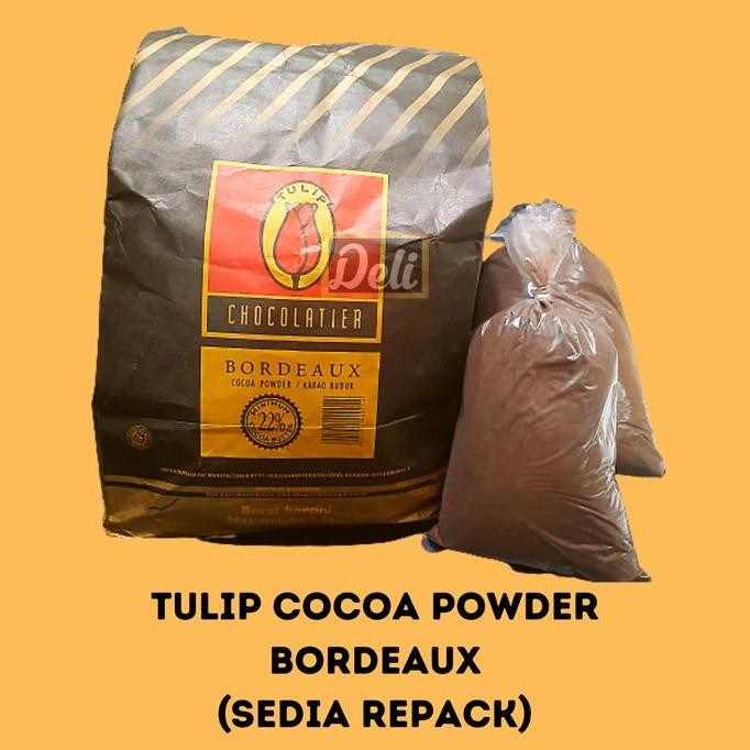 

Coklat Bubuk Bordeaux Tulip 250gr/Bordeaux Cocoa Powder 250gr Tulip