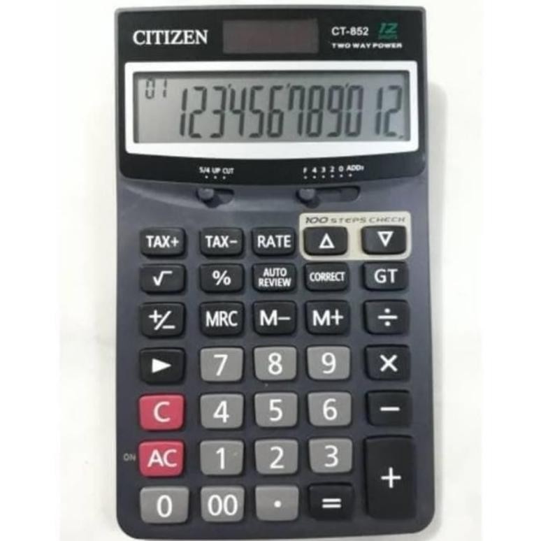 

Vb-8 Aq-54 . Ct-852 - Check & Correct Calculator Kalkulator Desktop Ct852 Hemat