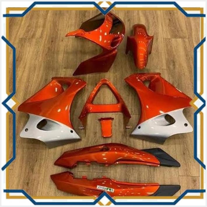 [DRM] BODY FULLSET KAWASAKI NINJA RR OLD ORANGE ORIGINAL