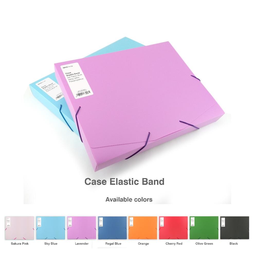 

Daiichi - Carry Case Box File Case Elastic Daiichi Folio/FC DPR2 Map Dokumen Tali Karet Elastis Tas Dokumen