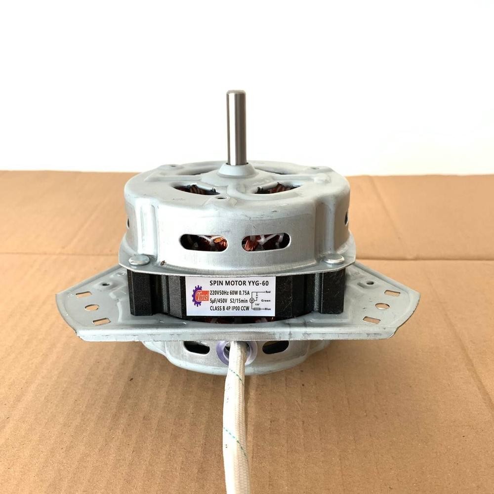 DINAMO SPIN MESIN CUCI Polytron / KAKI 3 MOTOR SPIN YYG 60 Tins TEMBAGA