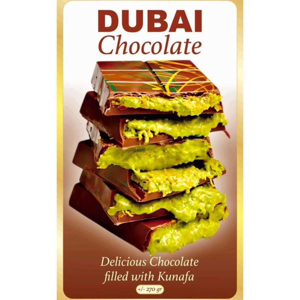 

Coelat Dubai Dengan Unafa 320 Gram