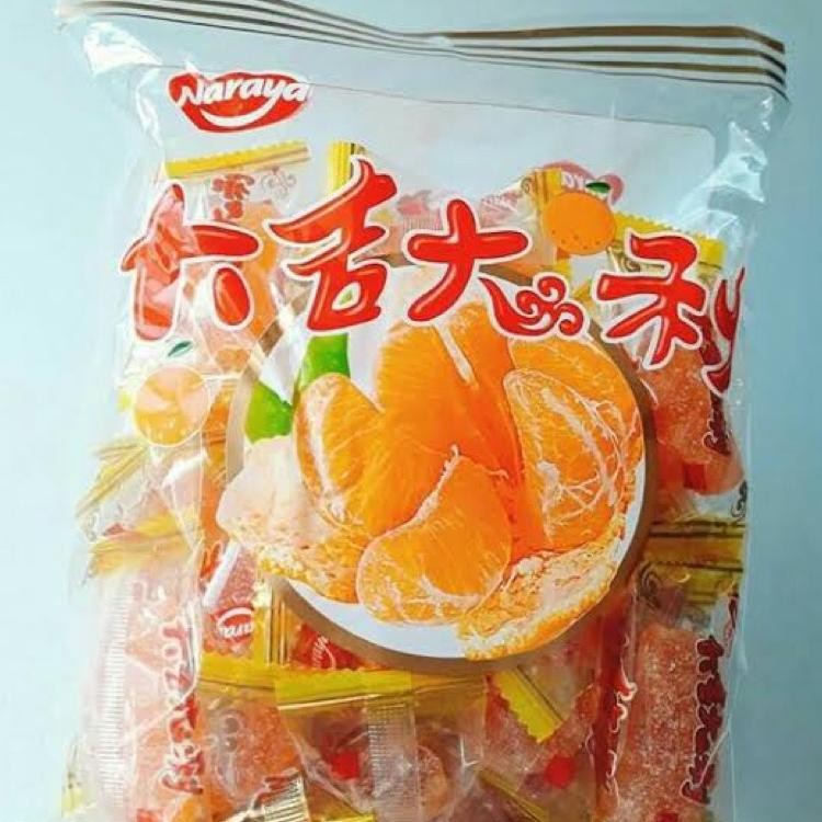 

1G Permen Jelly Jeru Naraya Jelly Jeru Raa Mandarin Orange Jelly Jelly Jeru Jelly Jeru Hongmao