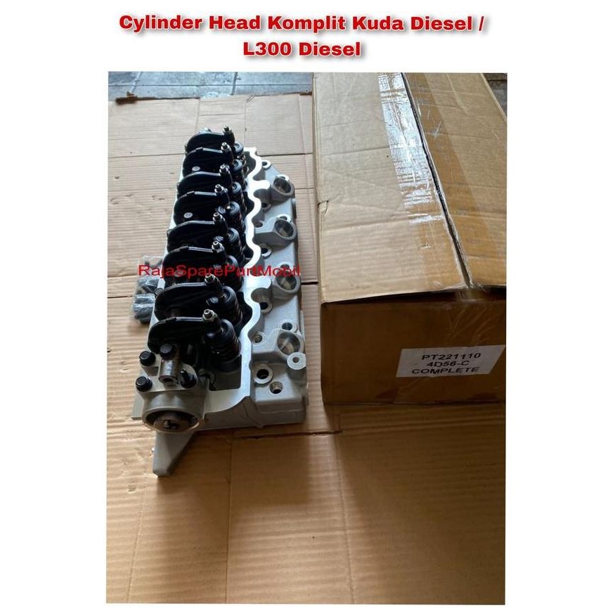 Cylinder Head Kuda Diesel / L300D / 4D56C Assy
