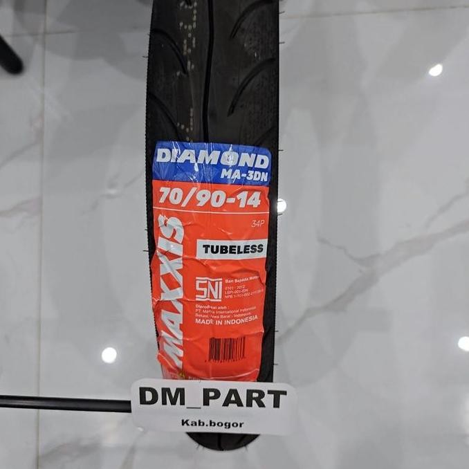 siap kirim ban maxxis diamond tubeless maxis  70/90 - 80/90 - 90/90 - 80/80 - 90/80 - 100/80  ring 1