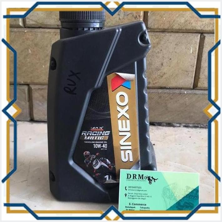 [DRM] OLI SINEXO RACING MATIC GASOLINE ENGINE OIL SAE 10W-40 API SN 1L