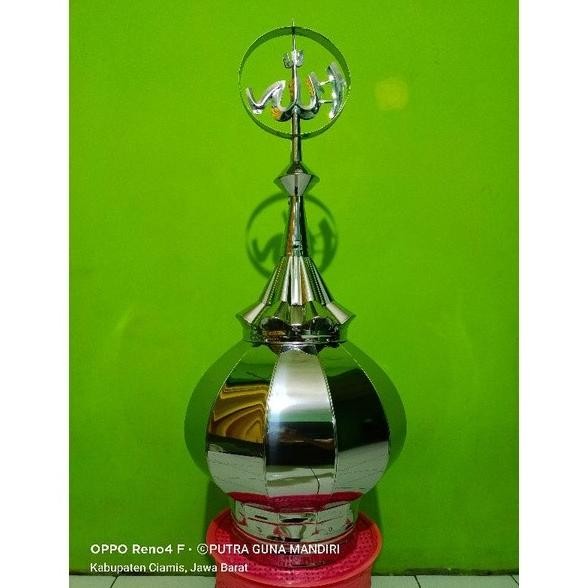 Kubah Masjid/Mushola Stainless Steel 45Cm Diskon Co