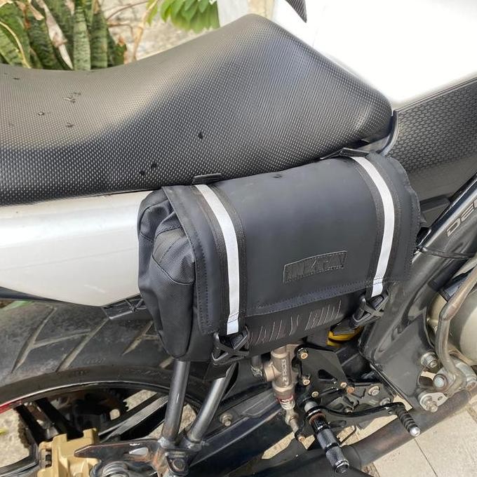 Tas motor Vixion, tas samping Vixion kiri kanan, tas jas hujan vixion murah