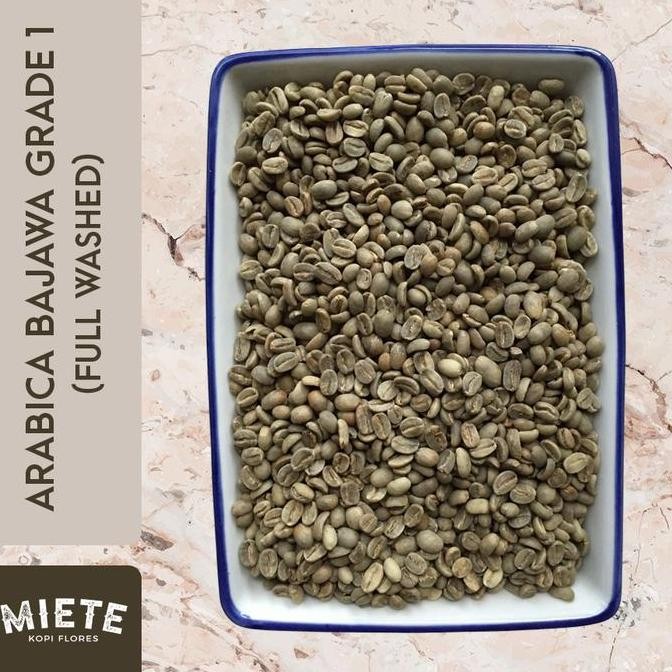 

GREEN BEAN/BIJI KOPI ARABICA BAJAWA NGADA - GRD 1 (FULL WASHED), 1 KG TERMURAH