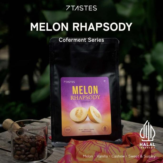 

KOPI ARABIKA MELON RHAPSODY 7 TASTES COFFEE - BIJI KOPI ARABICA COFERMENT FRUITY SWEET VANILLA TERMURAH