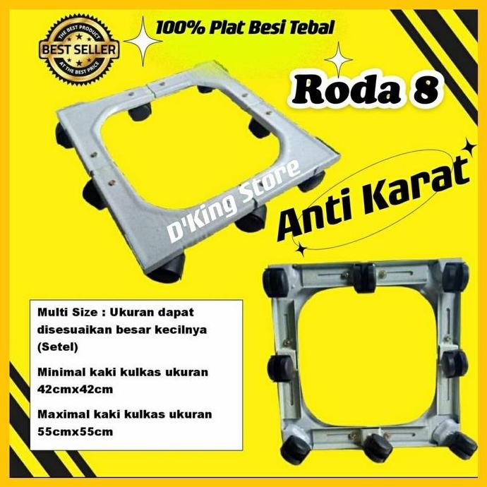 alas kulkas / roda kulkas / kaki kulkas roda 8