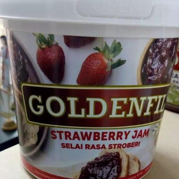 

Produk Baru!! goldenfil strawberry selai 1 kg