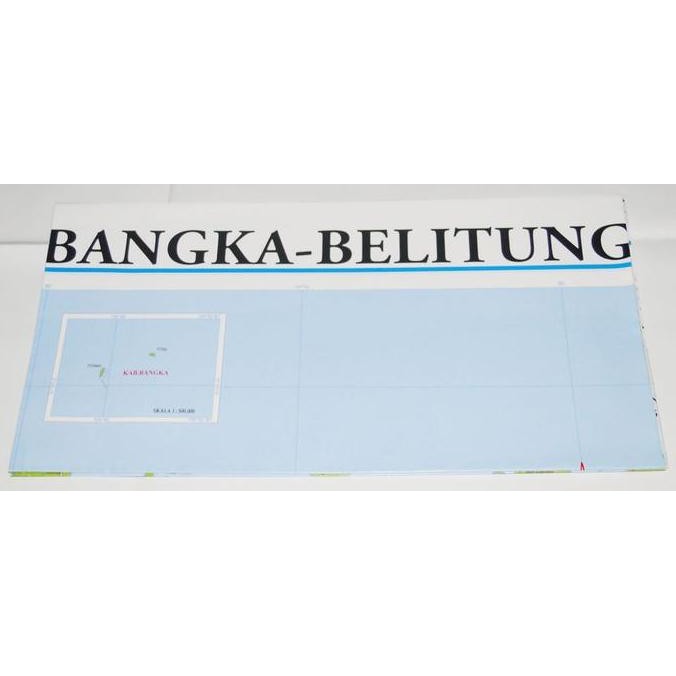 

ready stock Peta Provinsi Kepulauan Bangka Belitung (Lipat)