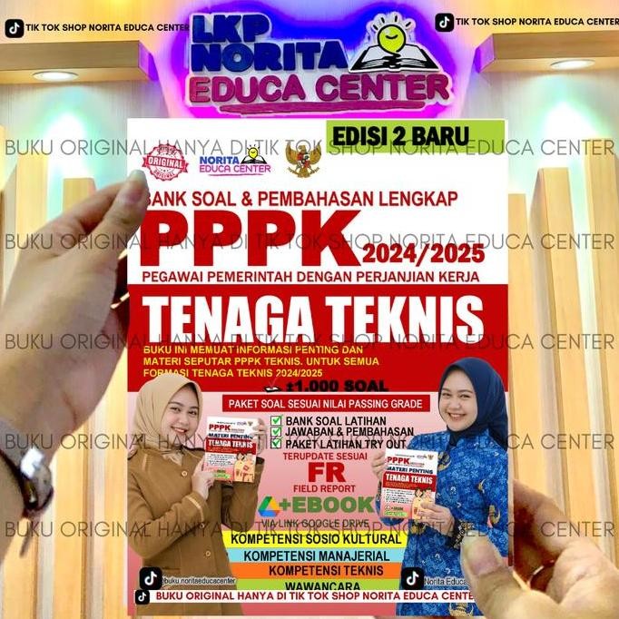 ready stock BUKU PPPK DOSEN ASISTEN AHLI NORITA EDUCA CENTER