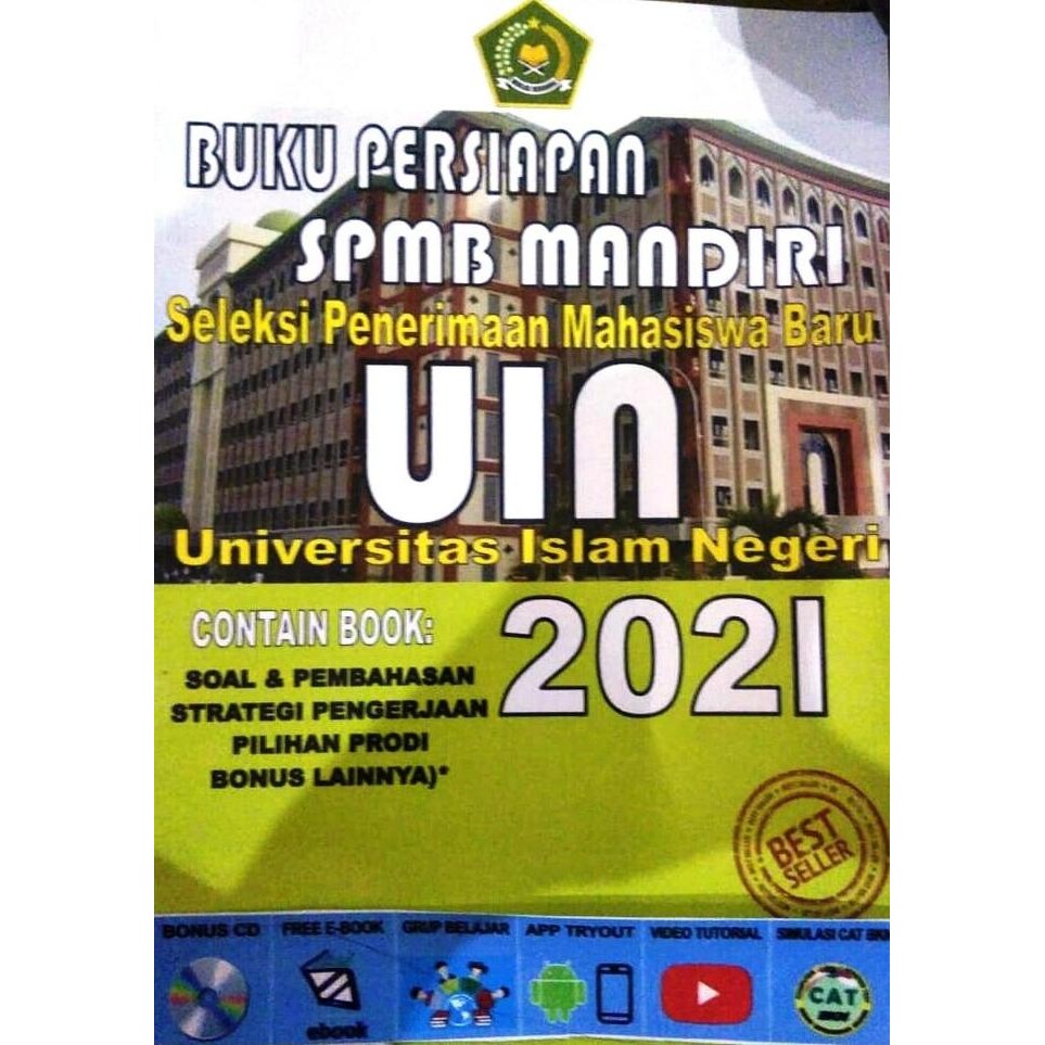 ready stock BUKU PERSIAPAN DAN PANDUAN SPMB MANDIRI UIN IAIN STAIN 2021
