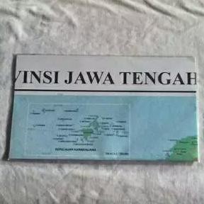 

ready stock Peta Jawa Tengah - Lipat