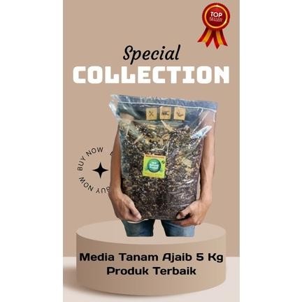 Media tanam ajaib 5 kg, metan aglonema, metan varigata, metan premium