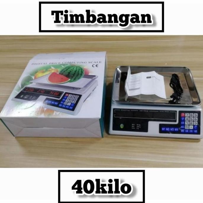 Timbangan Digital 30kg Timbangan Buah Sayur Sembako Dan Laundry