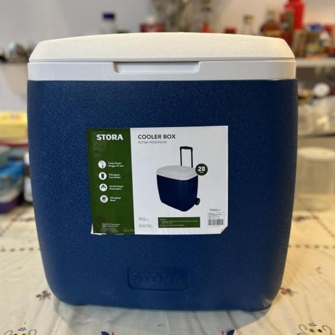 STORA COOLER BOX 28 LITER DENGAN RODA