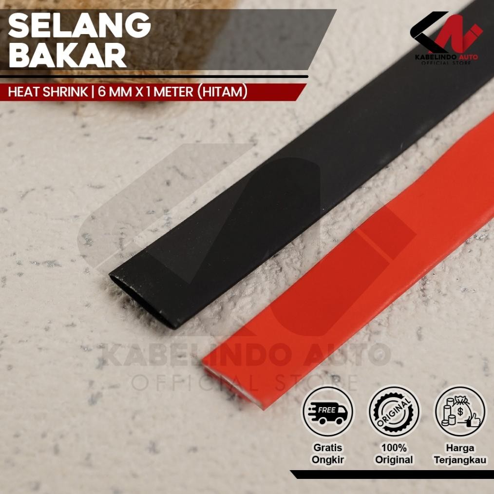 Ready Selang Bakar / Heat Shrink Tube / Selongsong Kabel Bakar / Pelindung Kabel / Selang Kabel / Is