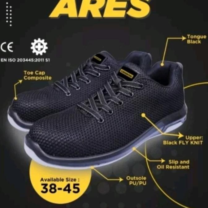 Sepatu Safety Krisbow Sepatu pengaman ARES