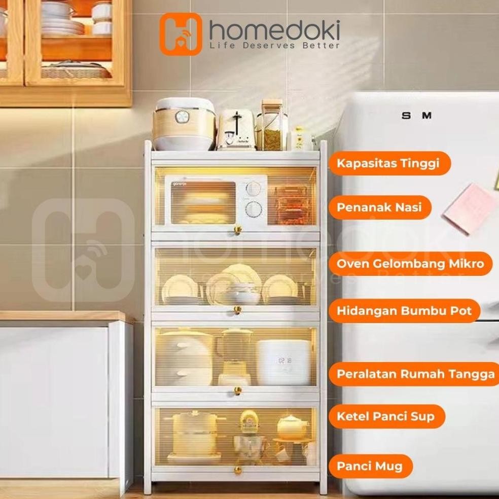 Lemari Piring Tertutup/Rak Piring Minimalis/Lemari Dapur Minimalis/Rak Dapur Serbaguna/Rak Piring te