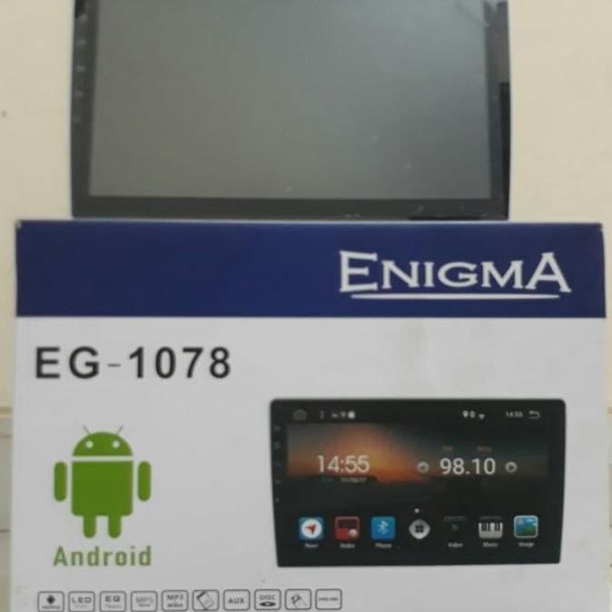 Head unit double dip enigma eg-1078 android 10 inch dvd player