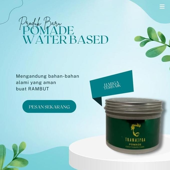 TERLARIS - Treatment rambut rontok dengan Najpra pomade waterbased 150gr original