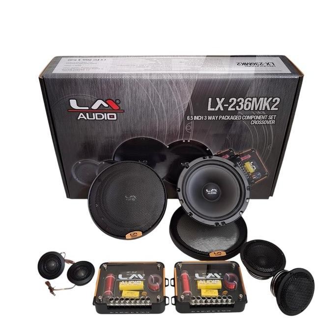 Speaker split 3 way lm audio lx-236MK2 speaker 3 way component set crossover lm audio