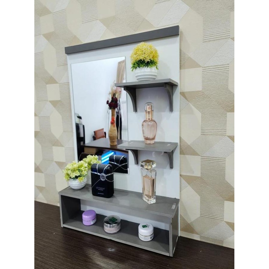 Meja Rias Gantung / Rak Kosmetik Gantung / Meja Rias Minimalis Co