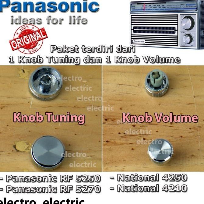 Knob Radio Panasonic National 5250 5270 4250 4210 Original 1 paket