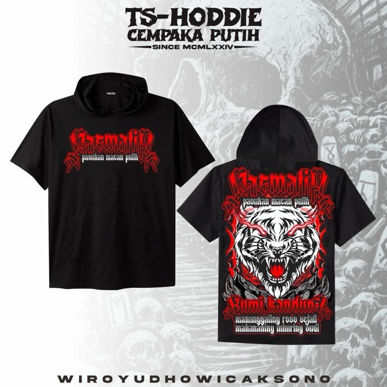T-Shirt Hoodie PSCP Pasmatih Pasukan Macan Putih Bumi Kandung Sablon DTF Premium