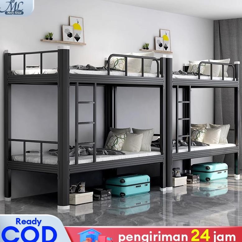 Ranjang Tingkat Ranjang Susun Tempat Tidur Susun Ranjang Tingkat anak Ranjang Susun Besi Asrama