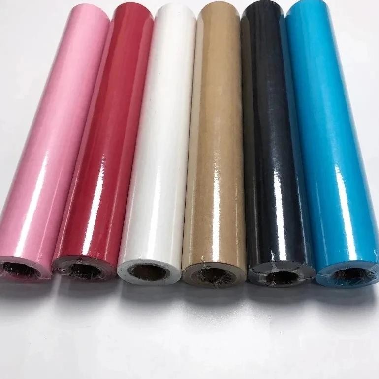

30Cm*10M Pure Color Kraft Paper Roll Bundle Thick Wrapping Paper Flower Shop Holiday Gift Packaging Materials