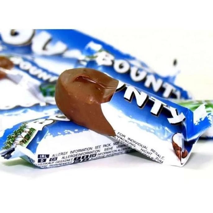 

Grosir Bounty Minis Chocolate 333 Gram Isi 11 Pcs (Made In Netherlands)