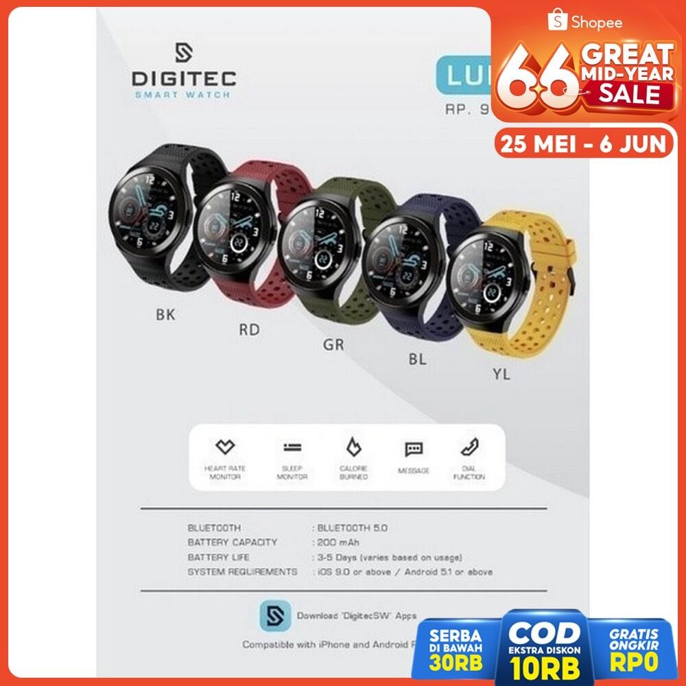 am Tangan DIGITEC DG SW LUNAR / DG-SW-LUNAR / LUNAR Smartwatch Smart Watch ORIGINAL