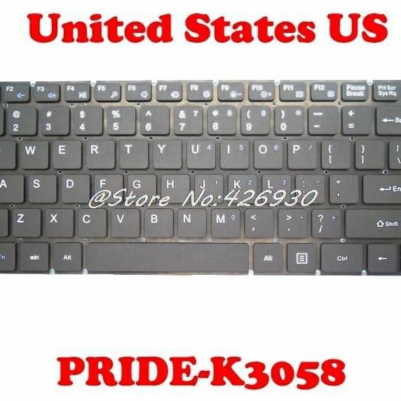 Us Original Keyboard For Teclast F6 Pro F6 Plus Pride-K2605 Mb2903003