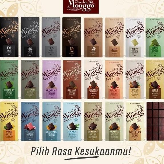 

Promo Chocolate Monggo | Dark Chocolate 69% Cocoa 80G | Coklat Murni Premium