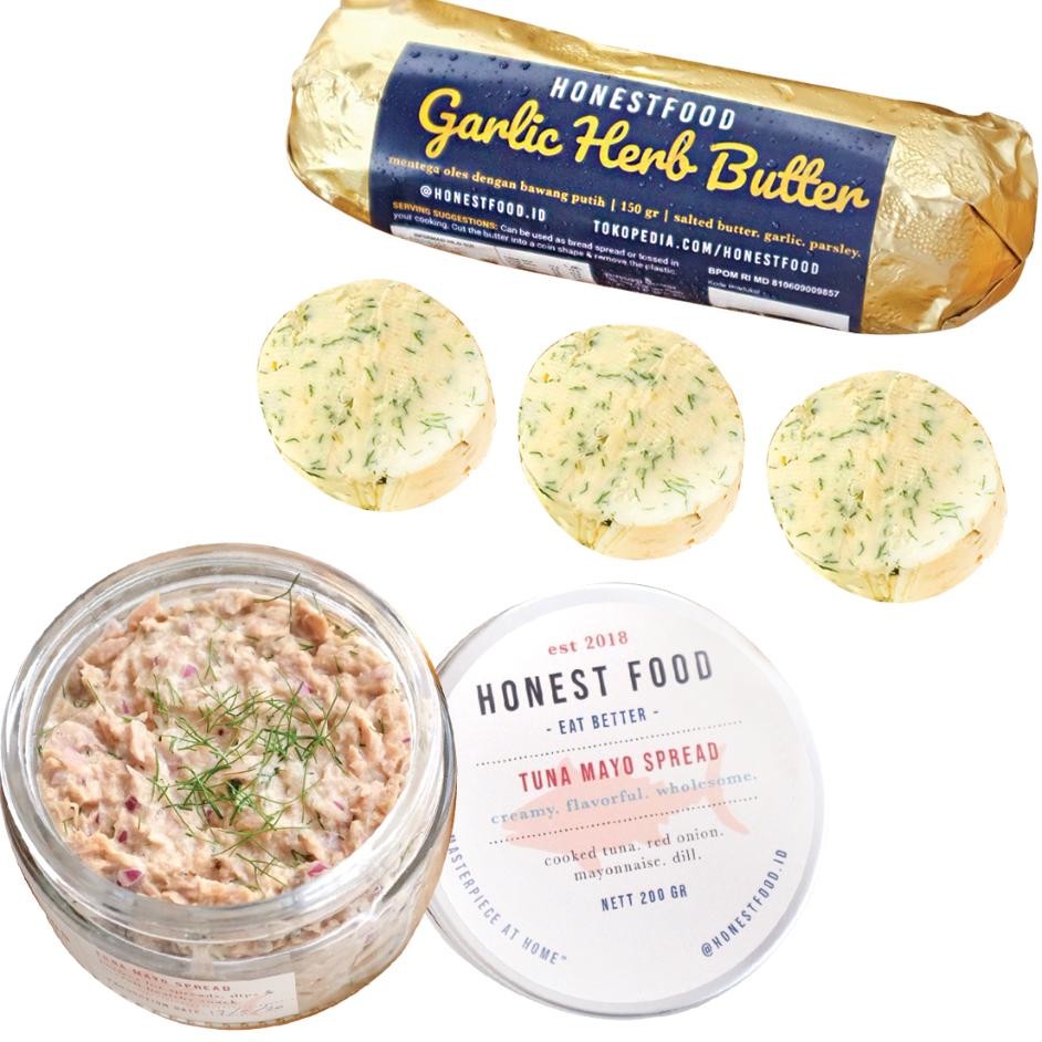 

Honetfood Garlic Butter Tuna Mayo Pread Elai Ian Dan Mentega Bawang Putih Olean Andwich