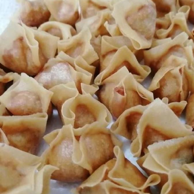 

Sale Premium Mini Wonton Goreng 1Kg Dimsum Mini Pangsit Goreng