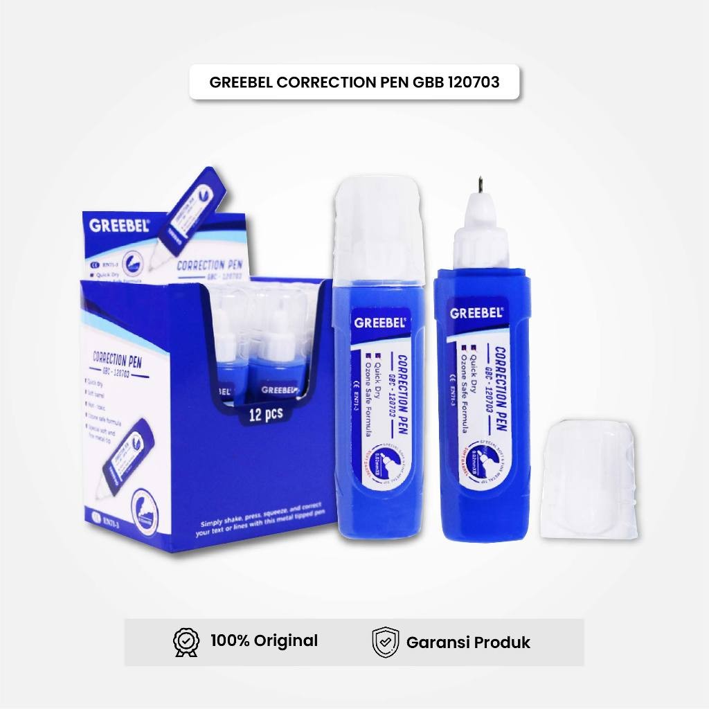 

Correction Pen Cair Tip Ex GBC 120703 / Tip-Ex GREEBEL