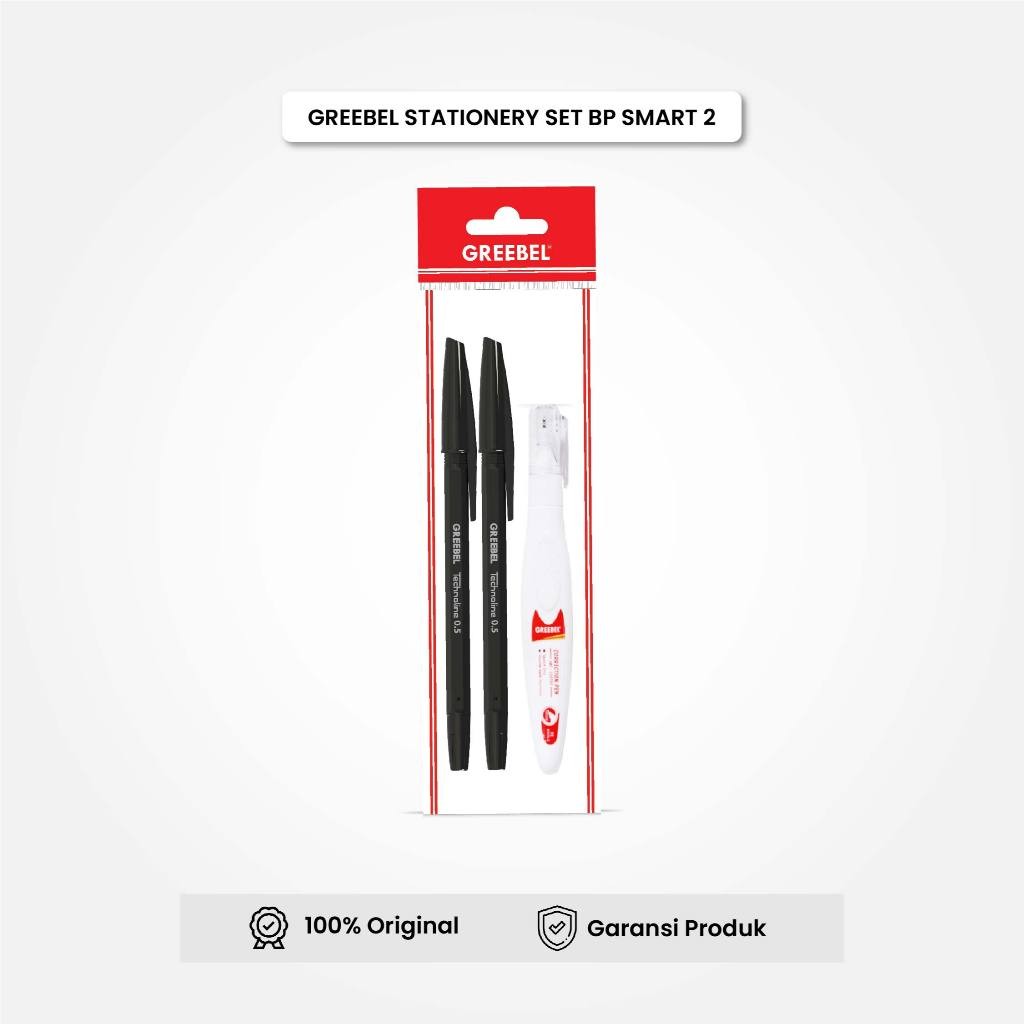 

Paket Alat Tulis / Stationery Set Bp Smart 2 GREEBEL / Vemilo