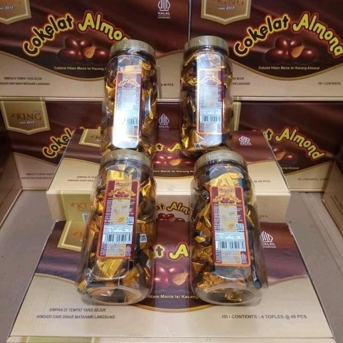 

Sale Coklat Almond Viral Muzdalifah Isi 4 Toples