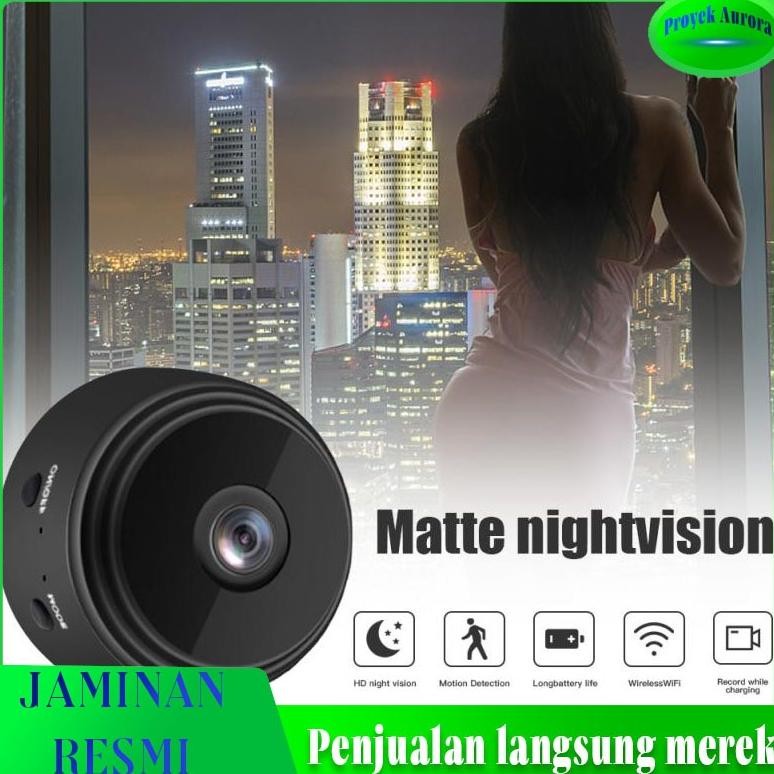 Flash SaleKamera CCTV Rumah Kantor Kamar Mini Kecil WIfi Pantau Tersembunyi Tersambung Konek Ke hp T