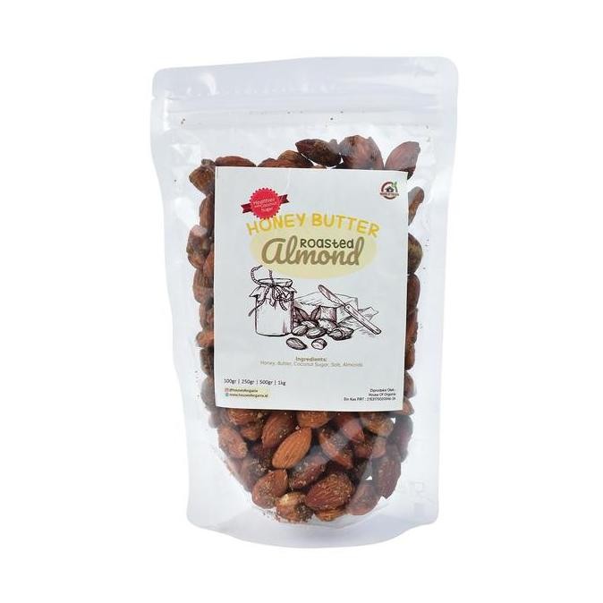 

Sale Honey Butter Roasted Almond ( Almond Panggang Mentega Madu ) 1 Kg Kacang Korea
