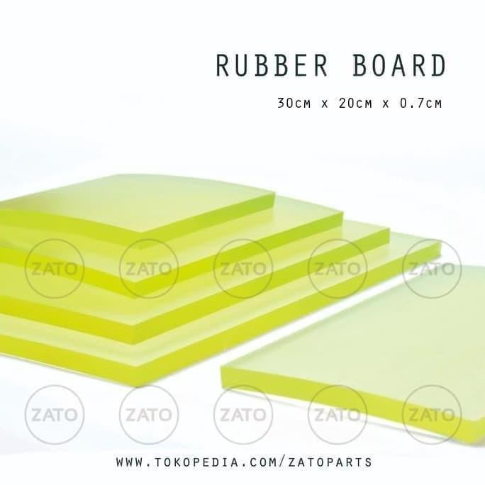

baru rubber board yellow 30x20x0.7